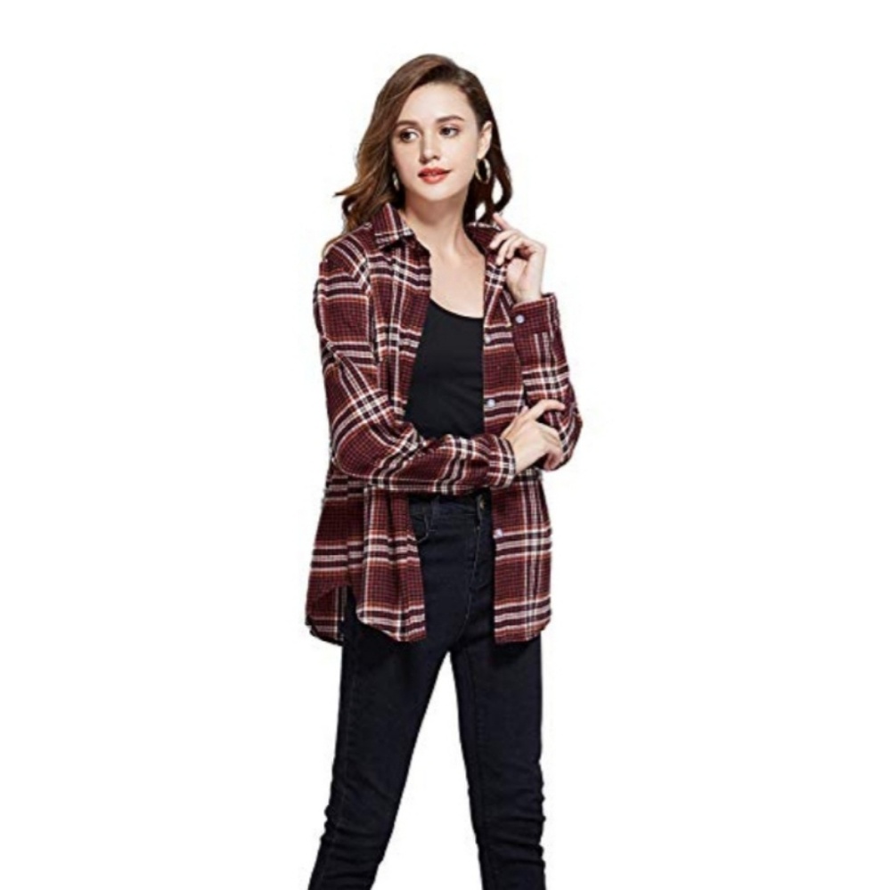 Plaid Button Down
